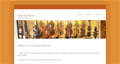Desktop Screenshot of geigenbaunedwed.com